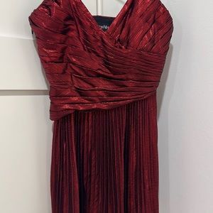 Red Retrofete Dress